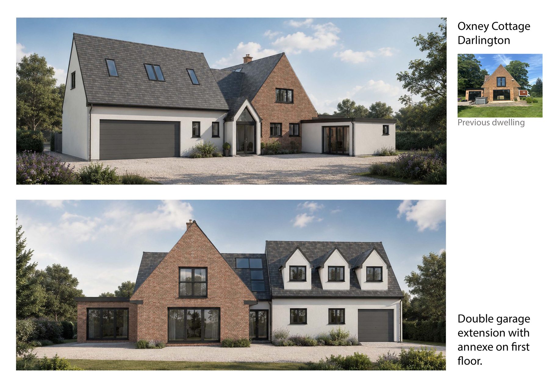 Architect in Darlington, garage and annexe conversion